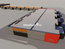 Вид здания. Сухой склад (+18) Склад Light Industrial Московская обл, Королёв, мкр Юбилейный, Гаражный тупик, д 3, 25 000 м2 фото 3